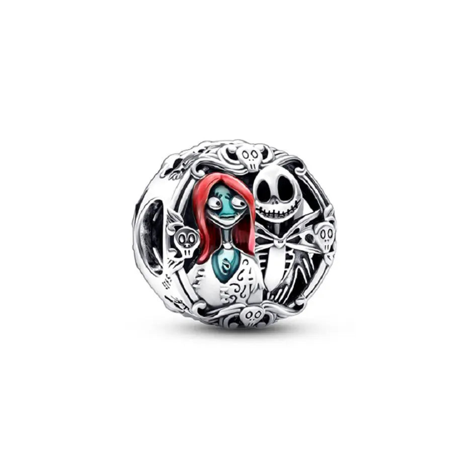 100% 925 sterling silver Disney 100th anniversary charm beads suitable for original DlY bracelet, women's fashion gift