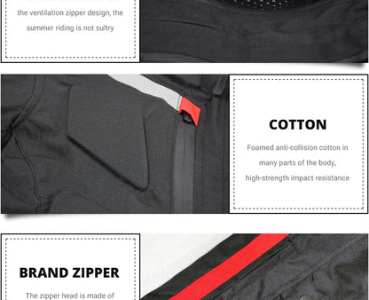 Waterproof Motorcycle Jacket Pant Suit Cold-proof Motorbike Jacket Men Motocross Riding Clothing CE Protective Gear Size M-5XL