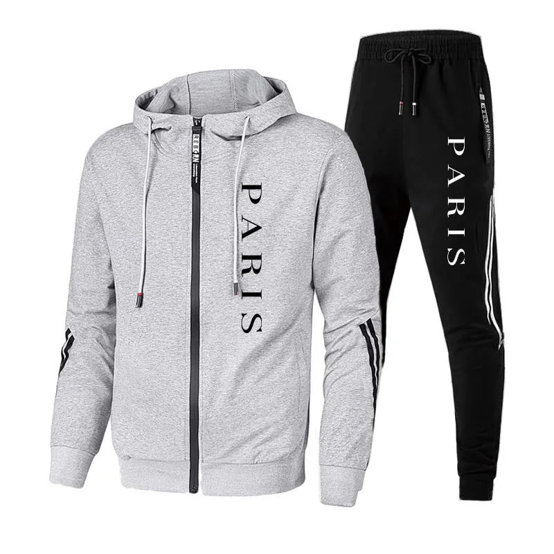 Daily Fashion Men's Tracksuit Autumn Winter Casual Quality Pullover Single Sweatshirt Hoodies Sweatpants Sports Outdoor Clothing.