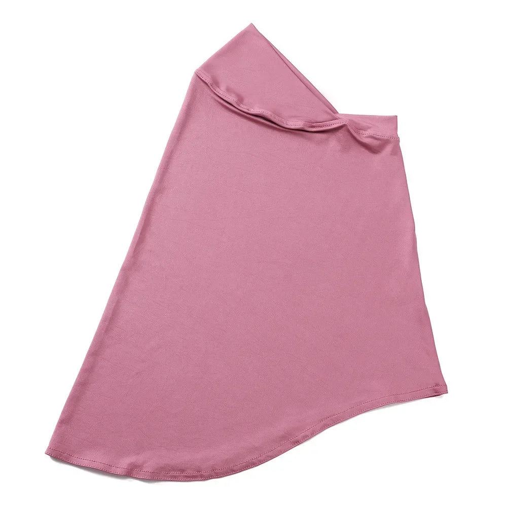 Soft Solid Modal Jersey Hijab Instant Hijab Scarf For Muslim Woman Hijabs Ladies Casual Wraps Islamic Headscarf Turban 68*68cm.