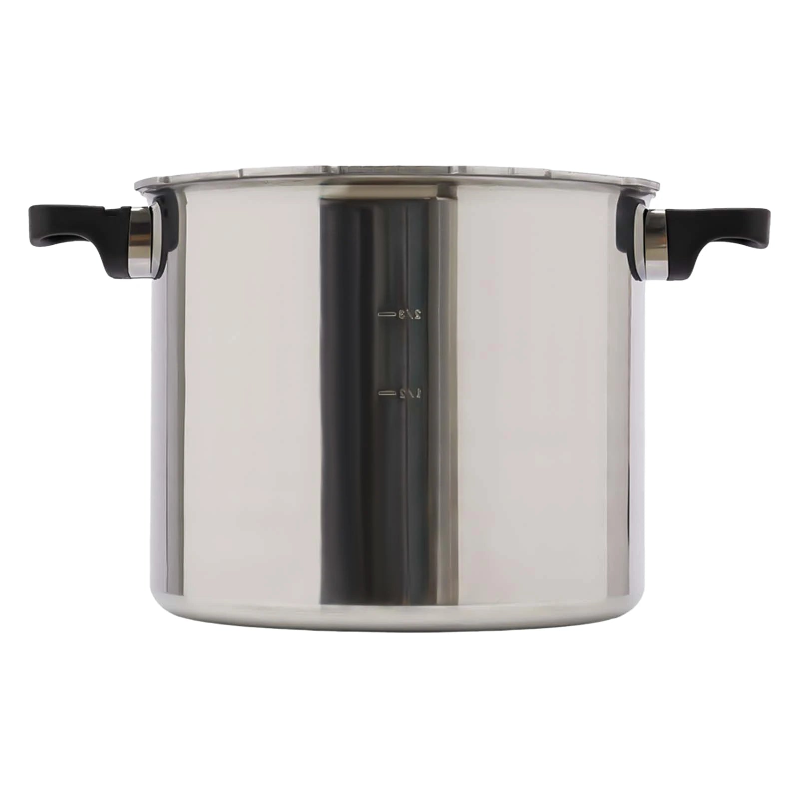 22L Aluminium Alloy Pressure Canner 90Kpa Thickened Explosion-proof Pressure Cooker Pot with Pressure Gauge and Safety Valve.