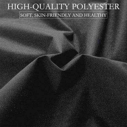 Waterproof Mattress Protector Cover, 100% Polyester & Polyurethane, Hypoallergenic Soft Sanded Fabric, Deep Pocket Fitted Sheet.