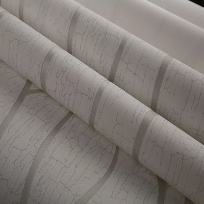 Hintergrund-Tapete, Raumdekoration, 53 cm, Wandaufkleber, verdickt, Schlafzimmer, Kurvenstreifen, feuchtigkeitsbeständig, Vliesstoff, europäisch, modern