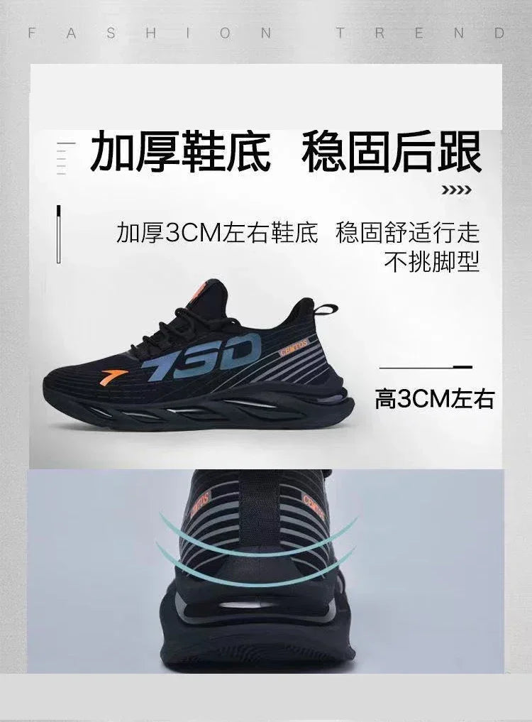 2025 Casual Sneakers for Men Slip on New Fashion Breathable Running Shoes Outdoor Gym Sports Shoes Walking Training Tennis Shoes.