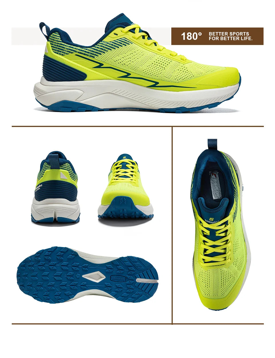 Baasploa Männer Wanderschuhe Komfort Tragen Beständig Outdoor Schuhe Männer Atmungsaktives Mesh Casual Turnschuhe Klettern Nicht-Slip Spitze Up