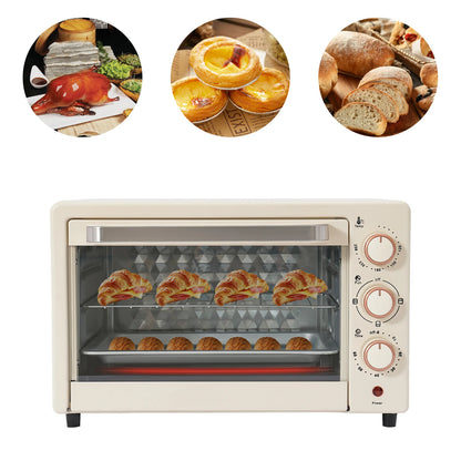 Electric Oven Mini Oven With Adjustable Temperature And 60-Minute Timer 22L Electric Oven.