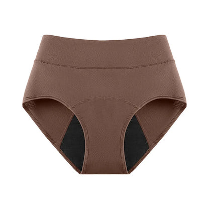 3-Layer Leakproof Menstrual Panties Ladies High-waisted Physiological Pants Icysilk Incontinence Breathable Sport Briefs XS-4XL.