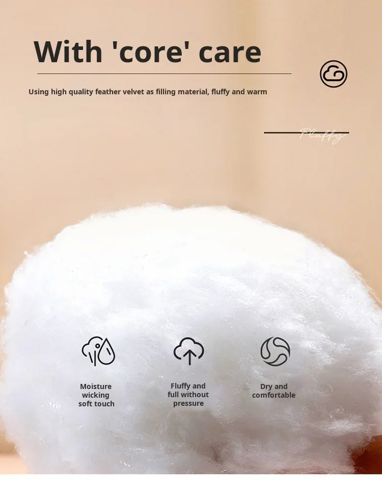 Home Quilts Milk Doublesided Velvet Thickened Warm Spring and Fall Quilt Lamb's Wool Quilt Core Bettdecke 200x230.