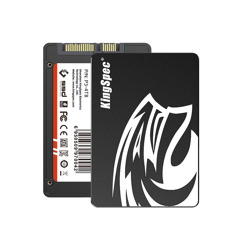 KingSpec SSD 120G 240gb 256GB 512GB 1TB Hdd 2.5 Sataiii  Hard Disk Drive for Computer Laptop Ssd Internal Hard Drive SATA Disk.