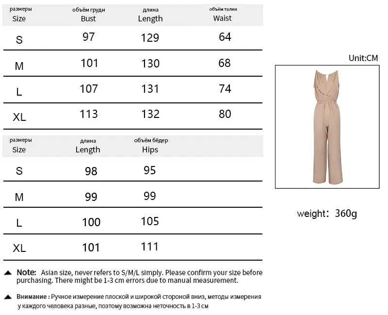 Women's Jumpsuits Summer Sleeveless Solid Fashion Bandage O- Neck Sexy Slim Folds Jumpsuits Casual Streetwear Simple Jumpsuits.