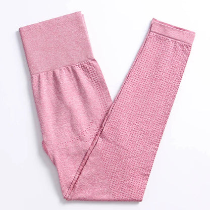 2/4PCS Summer Seamless Yoga Set Women Workout Clothes Sports Bra Short Sleeve Crop Top High Waist Legging Fitness Sports Suits