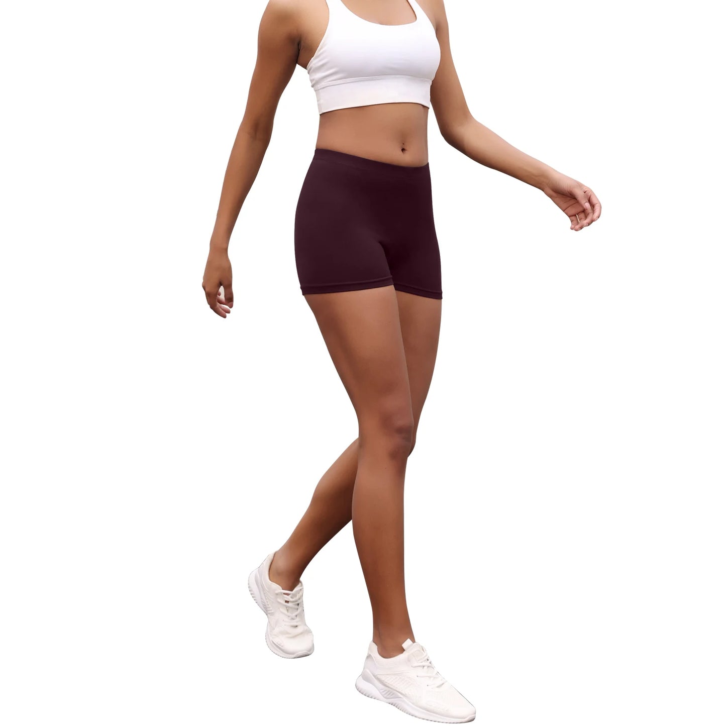 High Elasticity Sports Shorts Biker Shorts For Women Super Soft No See Yoga Running Push Up Gym  Fitness Women's Activewear.