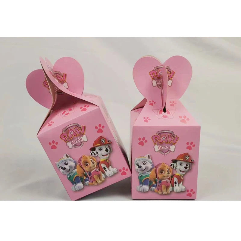 Paw Patrol Rosa Geburtstag Skye Thema Party Dekorationen Geschirr Set Pappteller Tassen Servietten Für Kind Party Liefert Spielzeug Geschenke