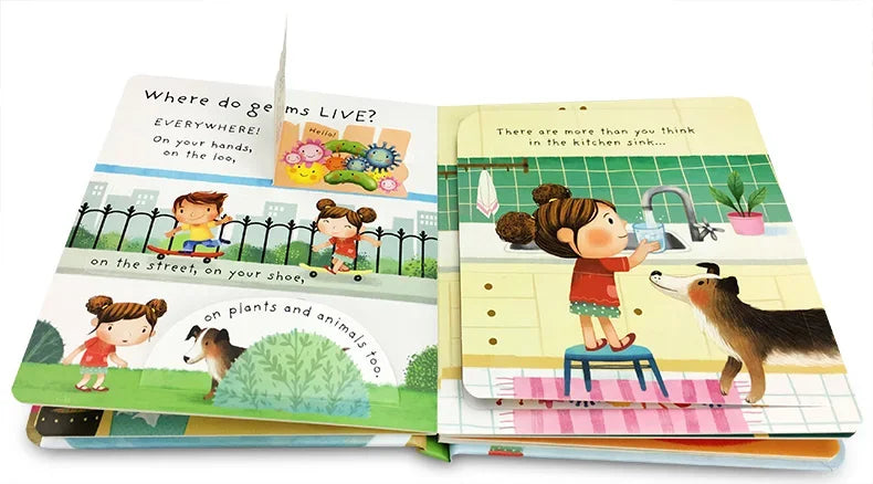 Kids Scientific Knowledge Learning Picture Books Usborne English Daily Knowledge Reading Book Early Educational Montessori