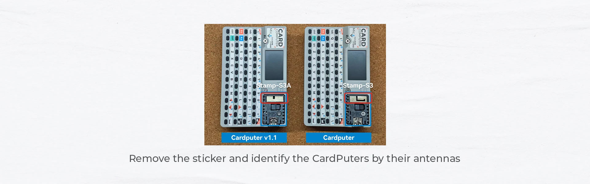 M55Stack Official Cardputer v1.1 with M5stampS3A  Board ESP32-S3 Portable Computer 1.14 Inch Screen 56Key Keyboard Card.