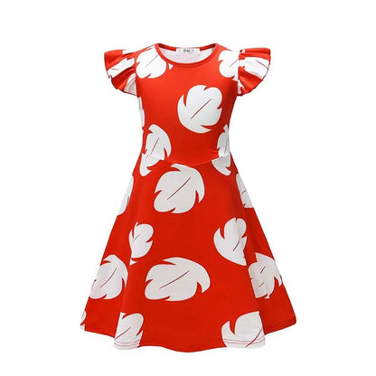 Baby Disney Film Stich Rolle Spielen Kostüm Sets Cartoon Niedliche Prinzessin Kleid Bühne Leistung Halloween Karneval Kinder Kleid