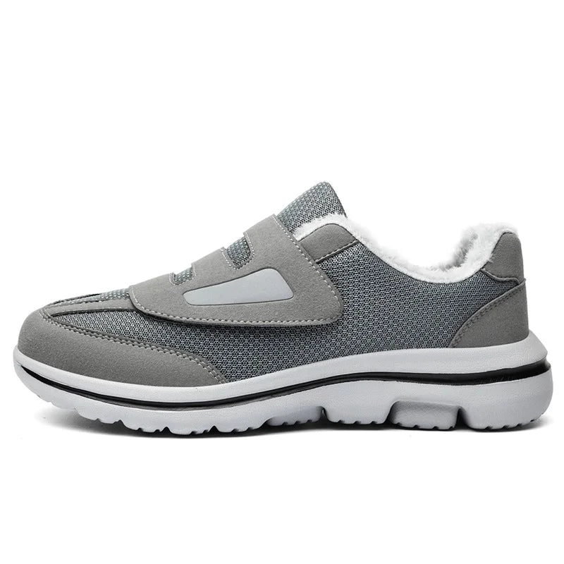 Winter Warm Elderly Shoes With Wide Toe Box Diabetic Shoes For Fat Foot Orthopedics Swollen Feet Thumb Eversion Foot Pain Relif.