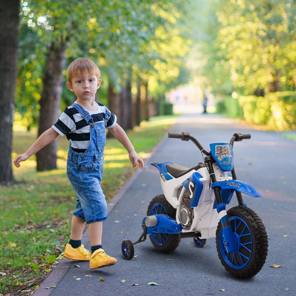 Homcom Electric Motorcycle for Children+3 Years 12V 2 Wheels Balance More. 8 Km/H.