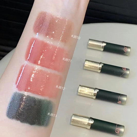 Girlcult Mirror Liquid Lipstick Water Light Long-Lasting Hydrating Shimmer Jelly Lip Tint Nude Red Lip Gloss Makeup Cosmetics.