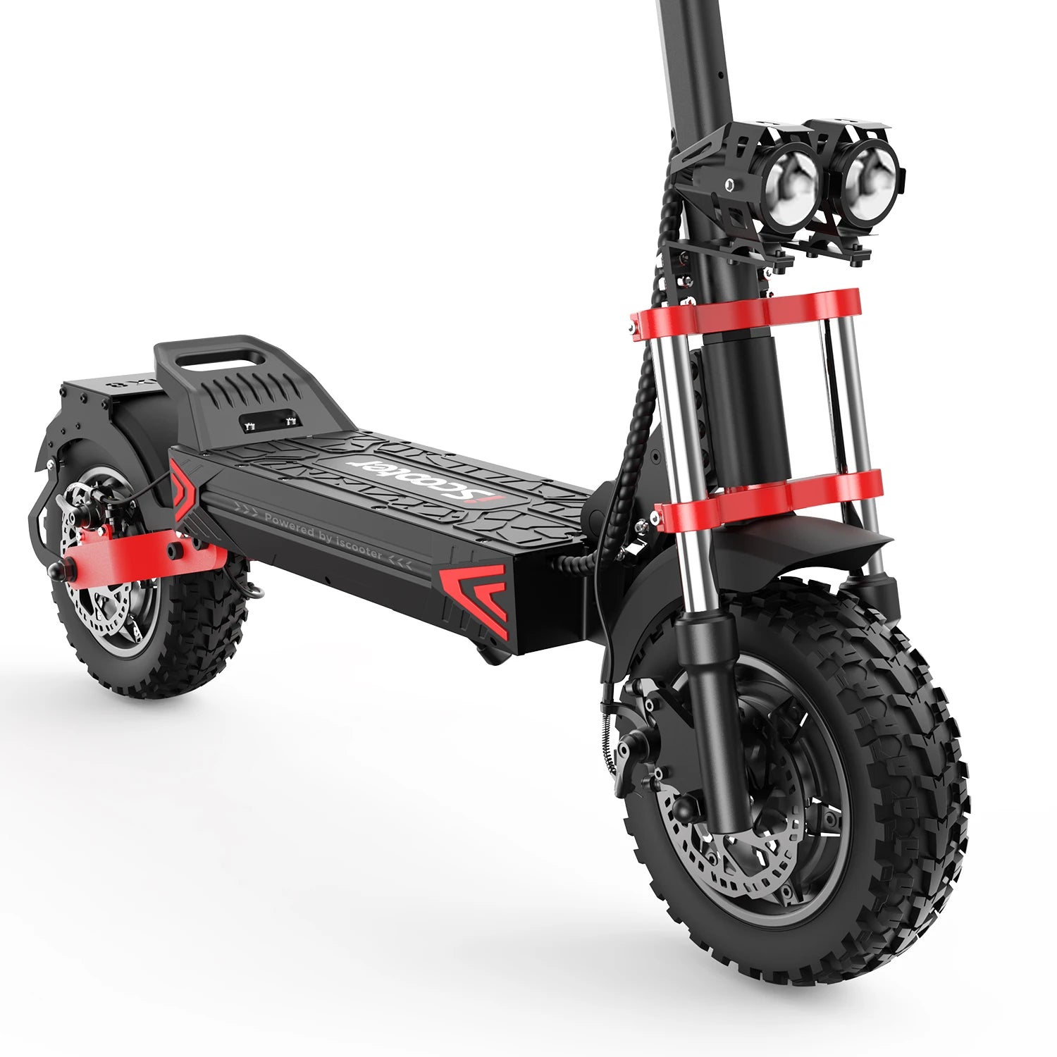 iScooter IX8 Foldable Electric Kick Scooter for Adults, 60km/h Speed, 2400W Power, 48V Voltage 20Ah Battery.