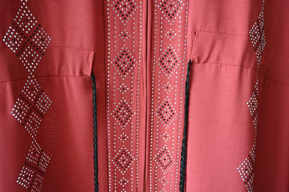 Laxury Design New Women Elegant Dress Chiffon Open Abaya Muslim Women Dress Islamic Clothing Cardigan Abaya Women Muslim Dress.