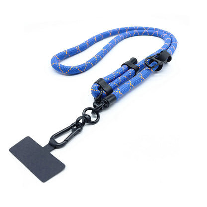 Phone Lanyard Adjustable 1 Cm Diameter Outdoor Universal Case Crossbody Shoulder Card Neck Cord Clip Hang Anti-lost Wrist Strap
