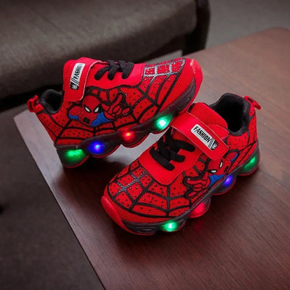 Autumn children's shoes, children's luminous shoes, men's and women's running shoes, baby flashing shoes, LED lights, sneakers
