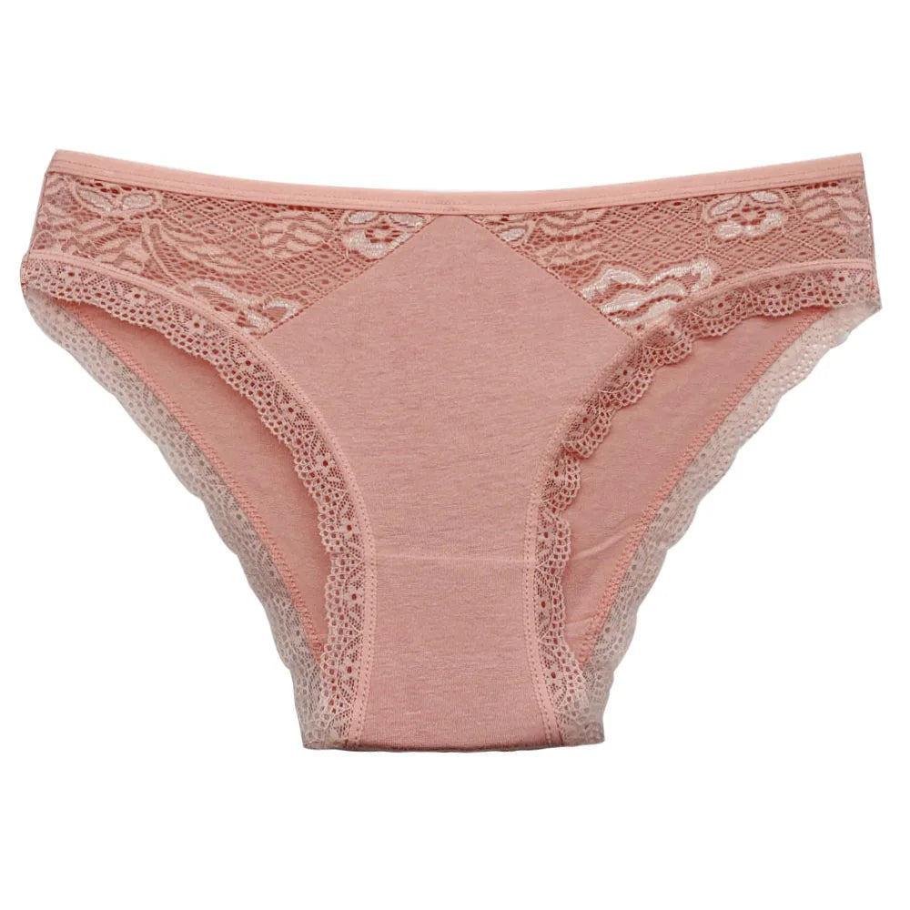 Lady Underwear 5 PCS/SET Sexy Lace Underpants Fashion Female M-XL Women Panties Cotton Briefs.