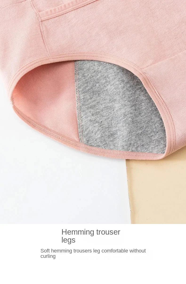 3PCS Cotton Menstrual Panties Leak Proof Breathable Sexys Panties Woman Women Girls Physiological Pants Women's Intimates M-XL.