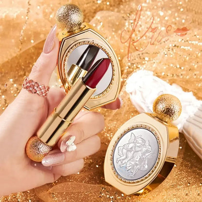 Matte 5Color Matte Lipstick Long-lasting Moisturize 5 in 1 Lip Gloss Not Fading Non Stick Cup Velvet Mist Lipstick Cosmetics Hot.