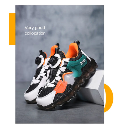 Kids Running Shoes Mesh Breathable Casual Sneakers for Children Lightweight Sport Shoes Boys Girl Non-Slip Pink Outdoor.