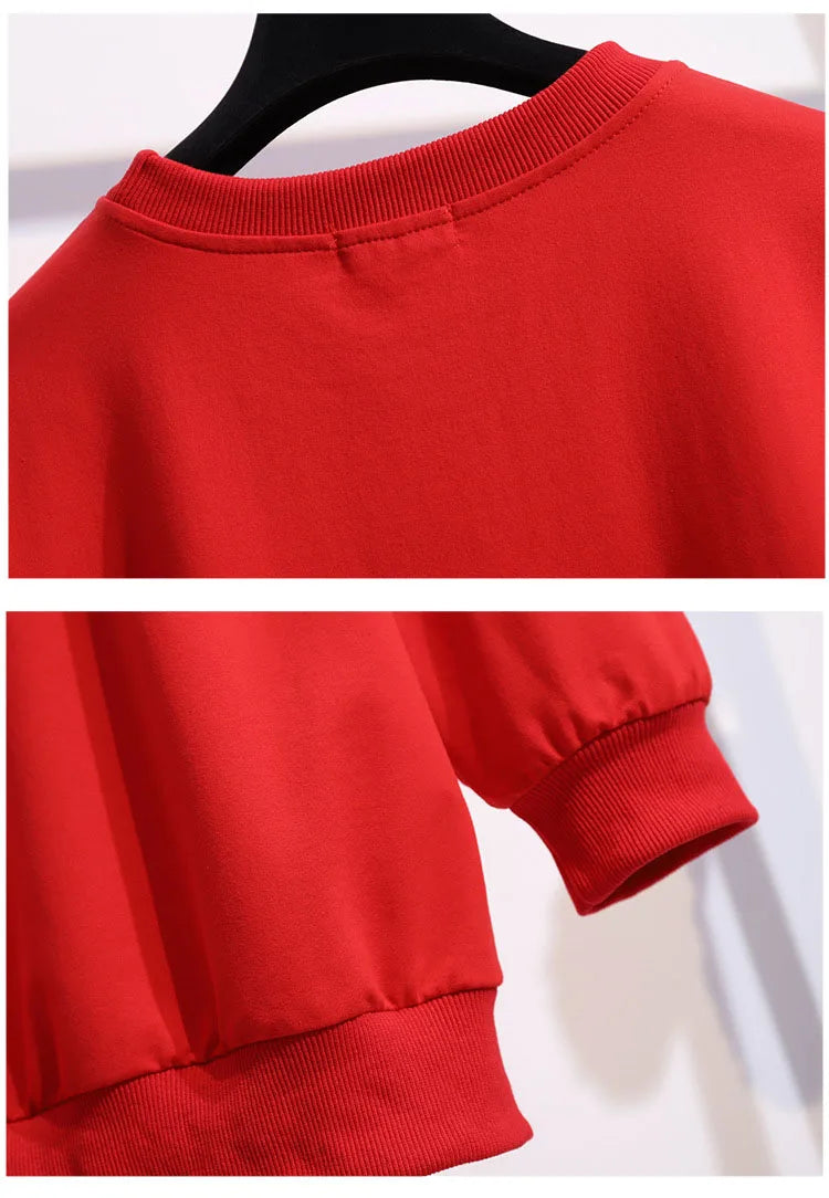 170Kg Plus Größe frauen Büste 170cm Frühling Herbst Lose Oansatz Langarm Cartoon Print Sweatshirts 6XL 7XL 8XL 9XL 10XL 11XL.