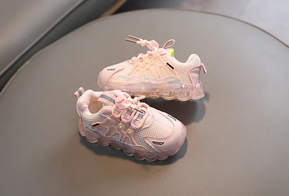 Kids Running Shoes Mesh Breathable Casual Sneakers for Children Lightweight Sport Shoes Boys Girl Non-Slip Outdoor.