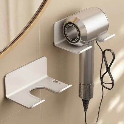 Universal Haar Trockner Halter Bad Haarglätter Stehen Nagel Kostenloser Wand Regale Zimmer Lagerung Rack Wand-montiert Hause Regal