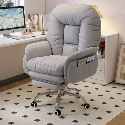 Heimcomputerstuhl, bequem, sitzend, Arbeitszimmer, Büro, Schlafsaal, Schlafzimmer, faules drehbares Sofa