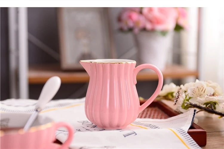 English set ceramic afternoon tea.