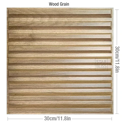 10pcs 3D Wall Panel 30x30cm Gold Mosaic Indoor Wall Decoration for Living Room Bedroom Hotel Office Esports game 3D Wall Sticker