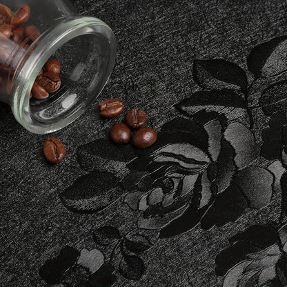 3D Flower Embossed Peel and Stick Wallpaper Self Adhesive Floral Contact Paper Wall Paper for Bedroom Walls Cabinets Drawers