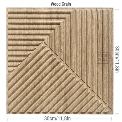 10pcs 3D Wall Panel 30x30cm Gold Mosaic Indoor Wall Decoration for Living Room Bedroom Hotel Office Esports game 3D Wall Sticker