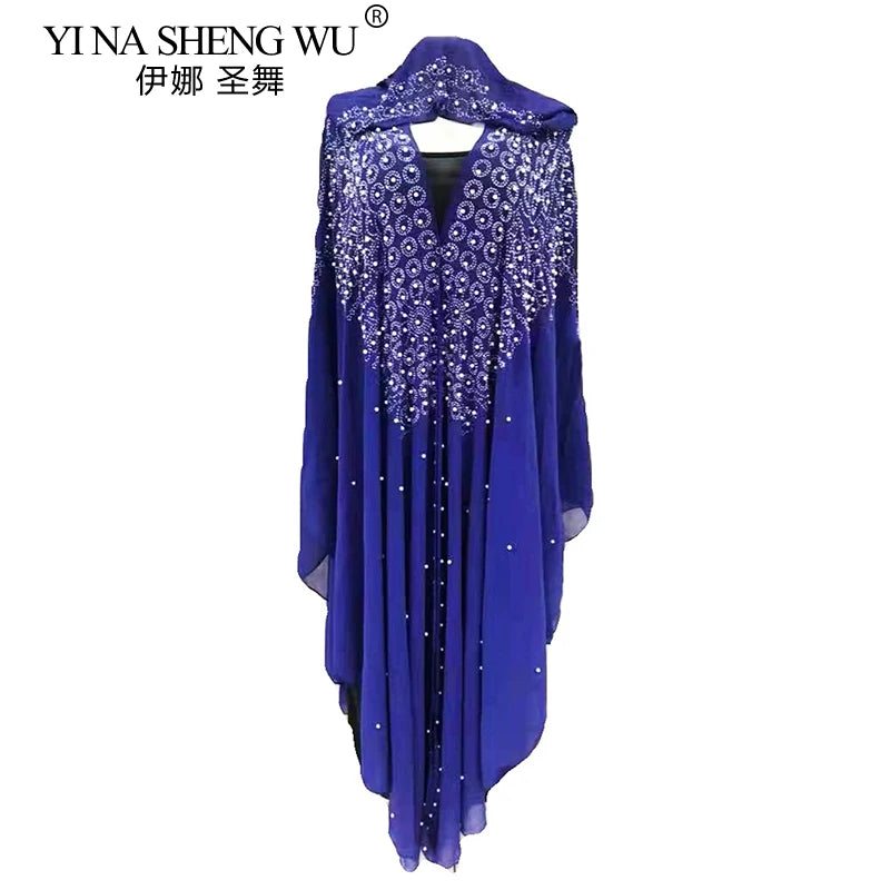 Belly Dance Costume for Women Belly Dance Khaleegy Khaligi Robe Dance Performance Clothes Oriental Muslim Daily Costumes Dress.