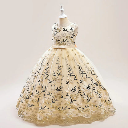 Kinderkleider, luxuriöse Partys, Abendkleid, Stichkleid für Mädchen, Abschlussball, Leistung, Teenager, Prinzessinnenkleider, 14 bis 16 Jahre.