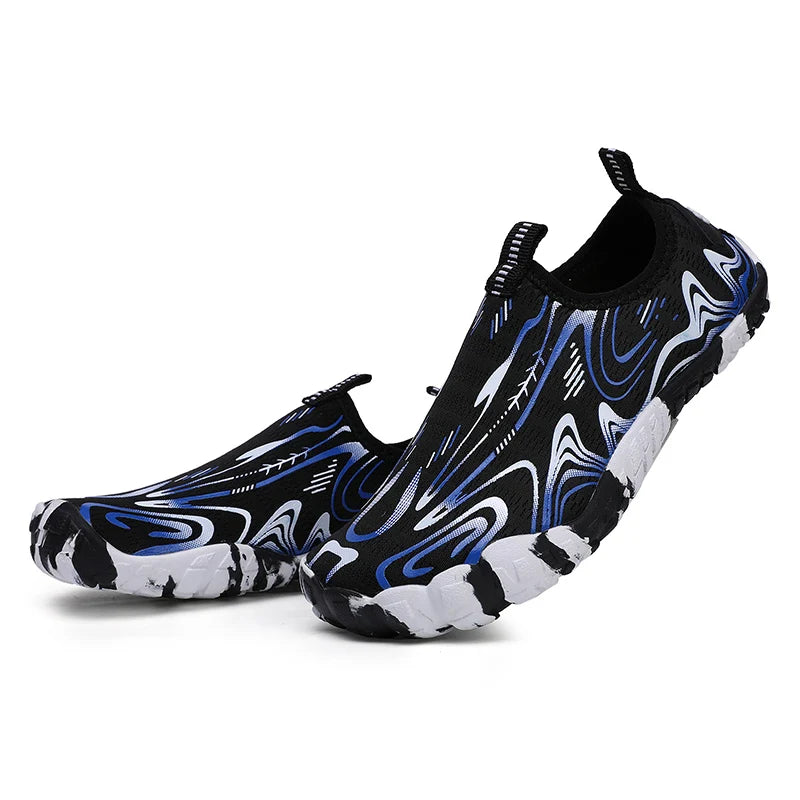 Kids Students Barefoot Quick-Drying Beach Swimming Aqua Shoes Boys Girls Fitness Running Shoes Summer Parent-child Water Shoes.