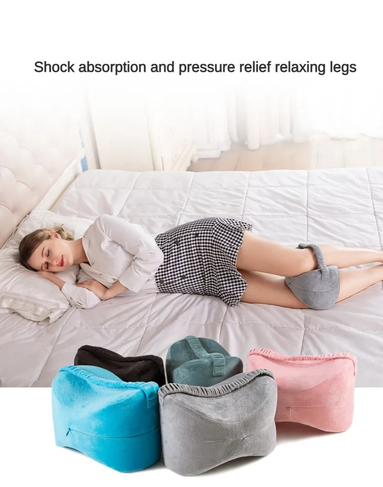 Slow Rebound Memory Cotton Clamp Leg Knee Pillow Leg Pad Pregnant Woman Pillow Orthopedic Sciatica Back Leg Hip Back Support.