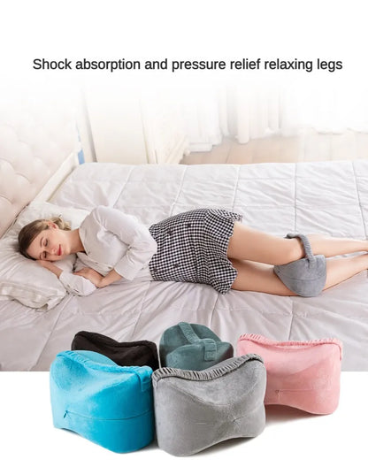 Slow Rebound Memory Cotton Clamp Leg Knee Pillow Leg Pad Pregnant Woman Pillow Orthopedic Sciatica Back Leg Hip Back Support.