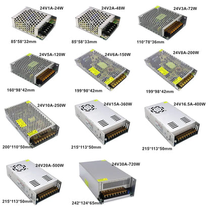 5V 12V 24V 36V Power Supply SMPS 5 12 24 36 V AC DC 220V TO 5V 12V 24V 36V 1A 2A 3A 5A 10A 20A 30A Switching Power Supply SMPS.