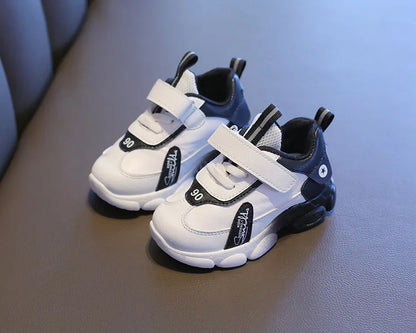 Size 20-31 Children Wear-resistant Casual Sports Shoes Baby Anti-slip Toddler Shoes Girls Boys Kids Soft Bottom Running Sneakers.