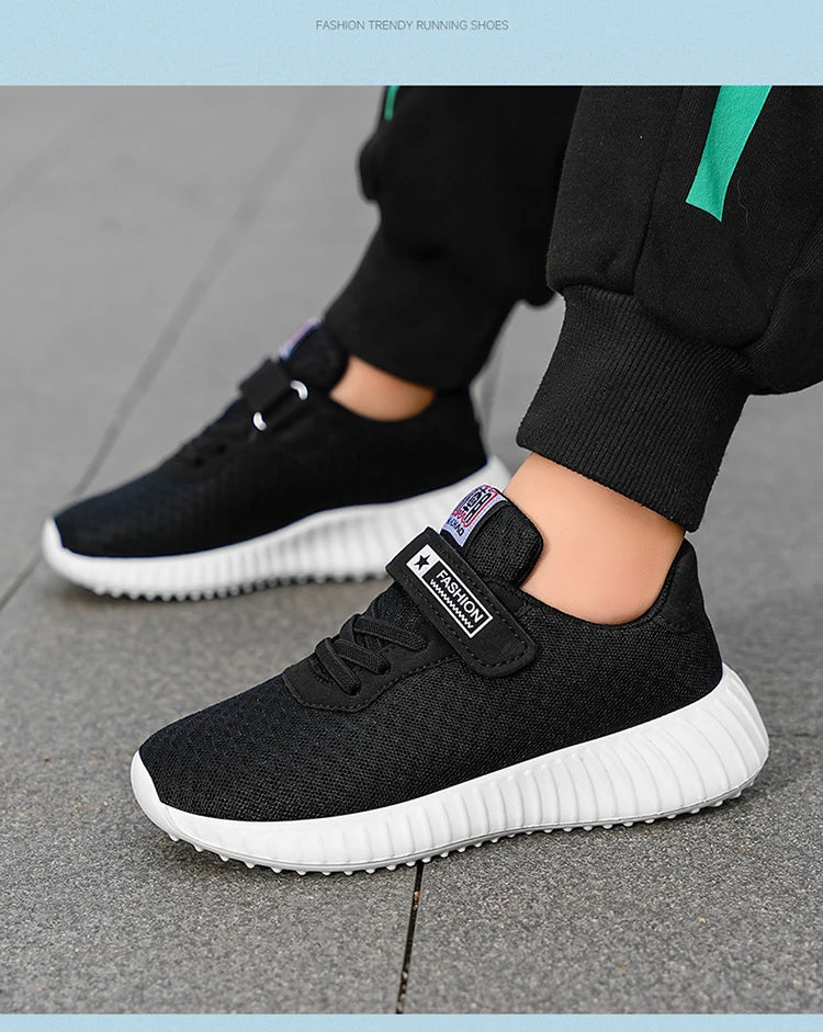 Kids Girls Shoes Casual Breathable Running Tennis Children Sneakers Girls Shoes Fashion Casual Sneakers Outdoors Sports Shoes