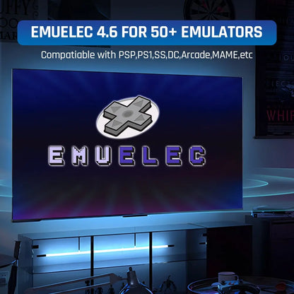 KINHANK Retro Video Game Console Super Console X2 Pro with 90000 Video Games for PS1/DC/MAME/SS with Gamepad Kid Gift Game Box.