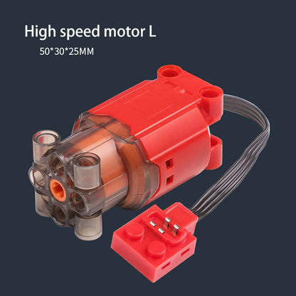 High-Tech M XL L Motor Servo Bricks Toys PF Parts 8293 8883 MOC Power Functions Motor Multi Tool Compatible With LEGO Model.