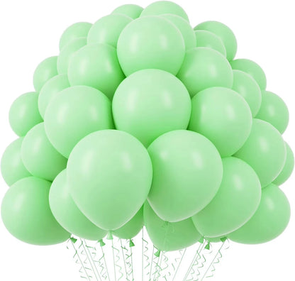 20 Stück gemischte farbige Macaron-Luftballons, rosa Pastell-Regenbogen-Luftballons, alles Gute zum Geburtstag, Globos, Hochzeit, Babyparty, Partydekorationen.